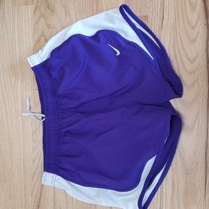 Purple Nike Running Shorts